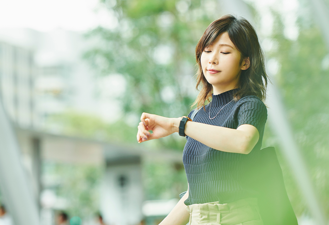 安心した働き方のイメージ写真